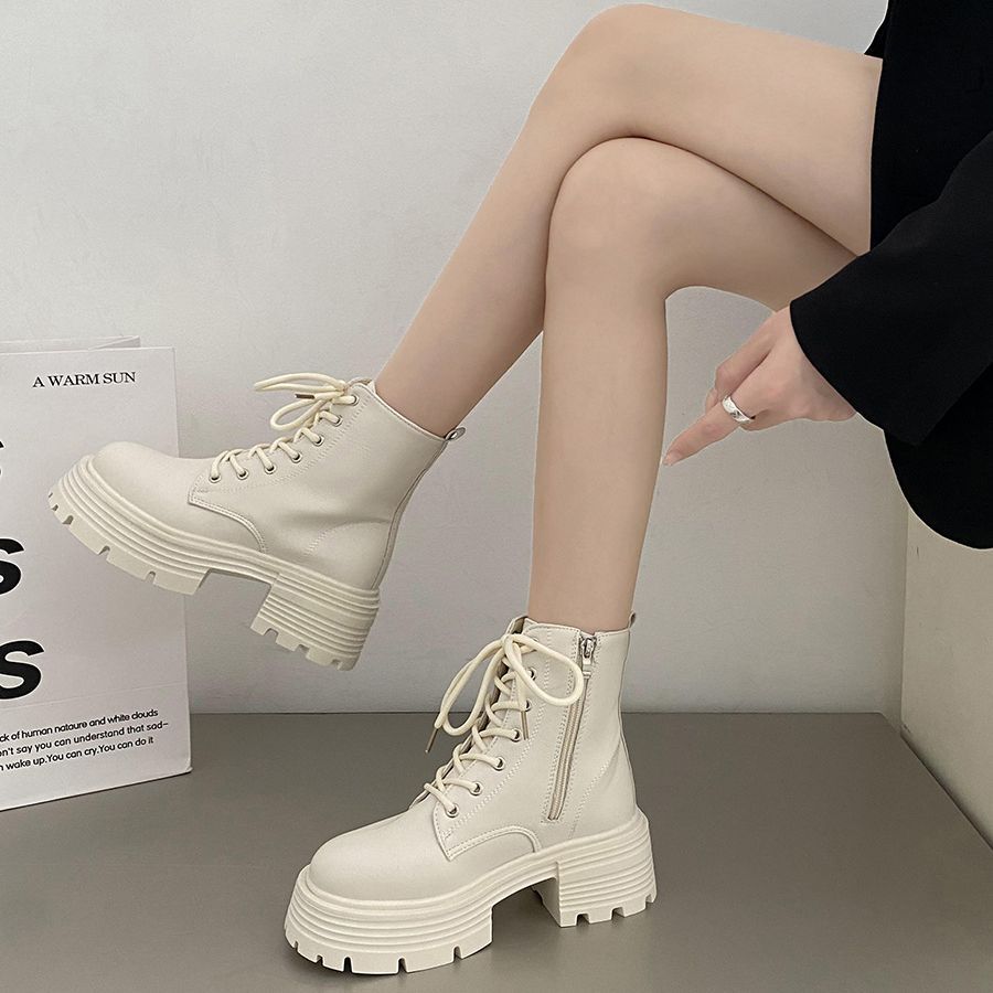 Sock Boot Women - Sepatu bot pendek model musim gugur