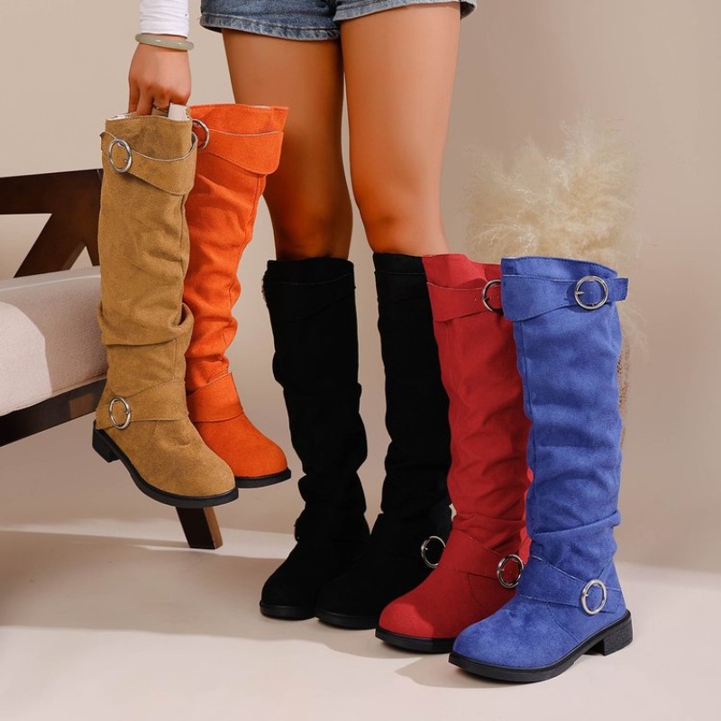 Knee High Boots Women - Sepatu Bot Setinggi Lutut Gaya Barat