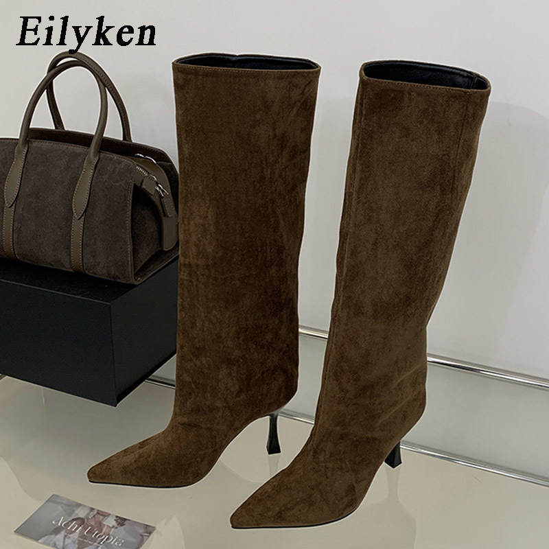 Knee High Boots Women - Sepatu Bot Setinggi Lutut dengan Desain