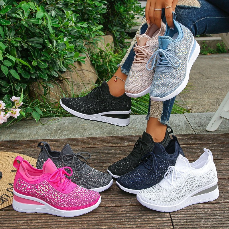 Women Shoes Tennis - Sepatu Sneakers Wanita 2026 Mesh Bernapas
