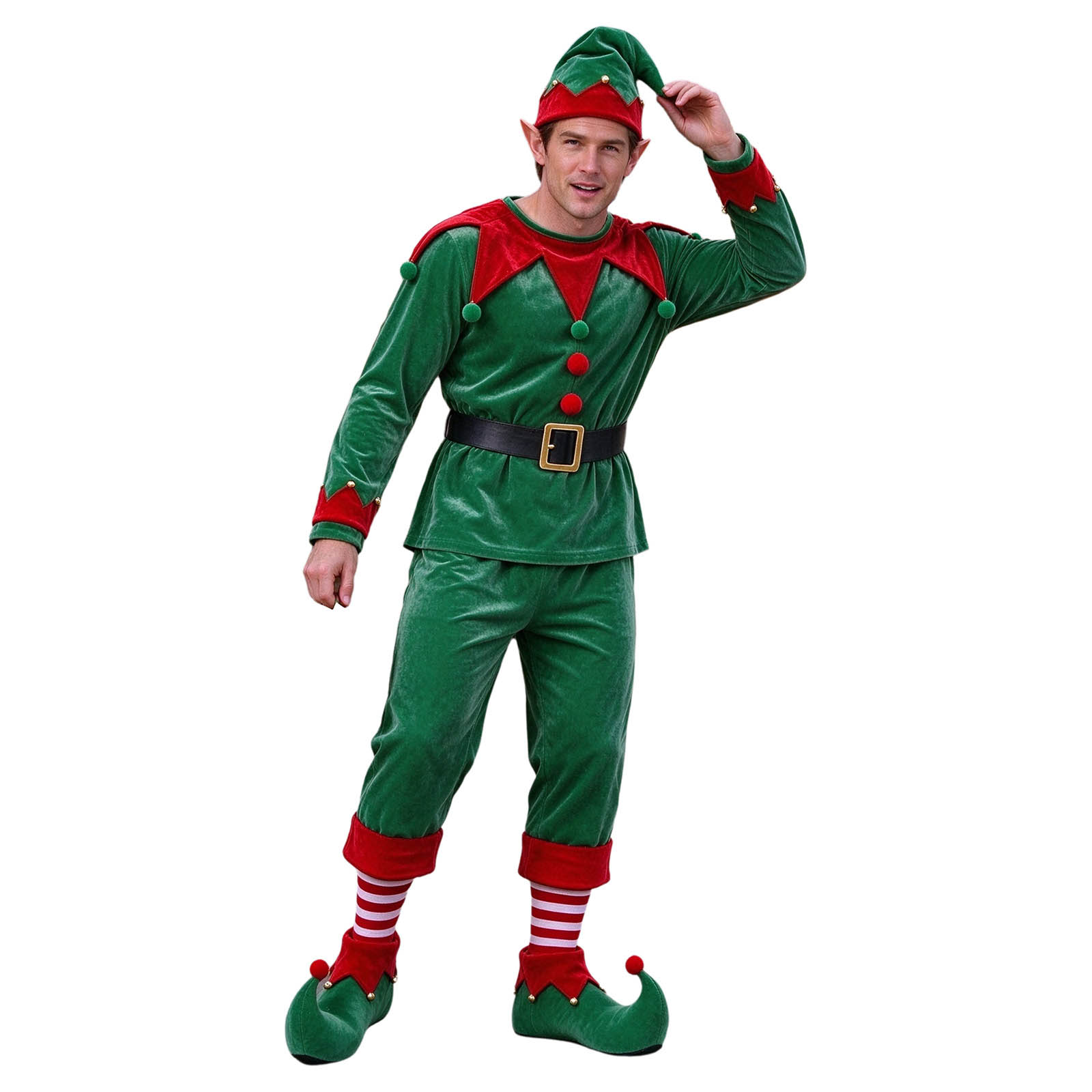Setelan Elf Beludru Natal Unis - Women Shoes Xxl ulasan dan harga