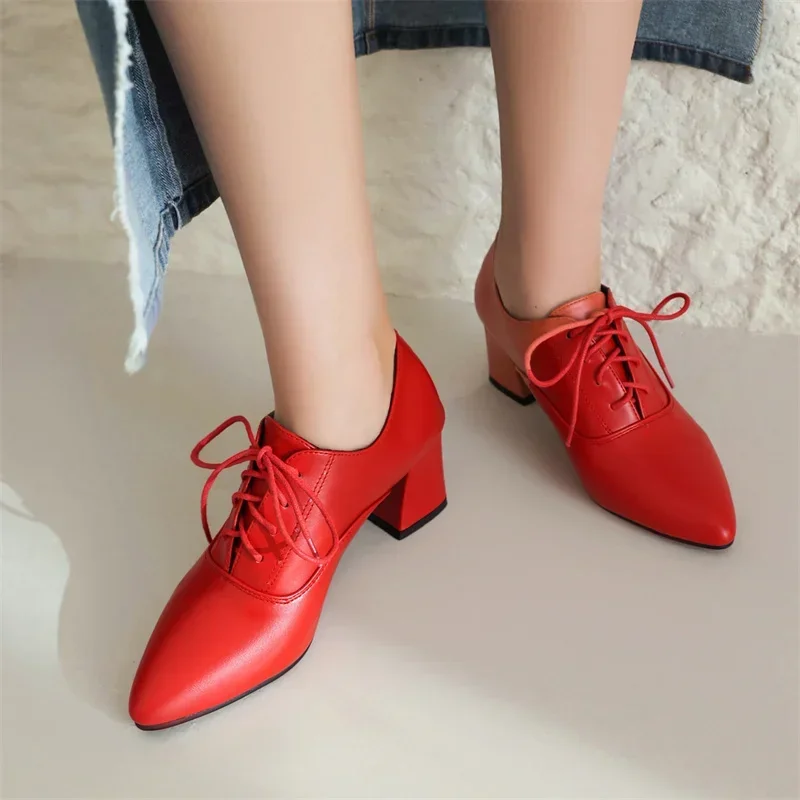 Sepatu Oxford Wanita Inggris M - Oxford Lace Up Women ulasan dan harga
