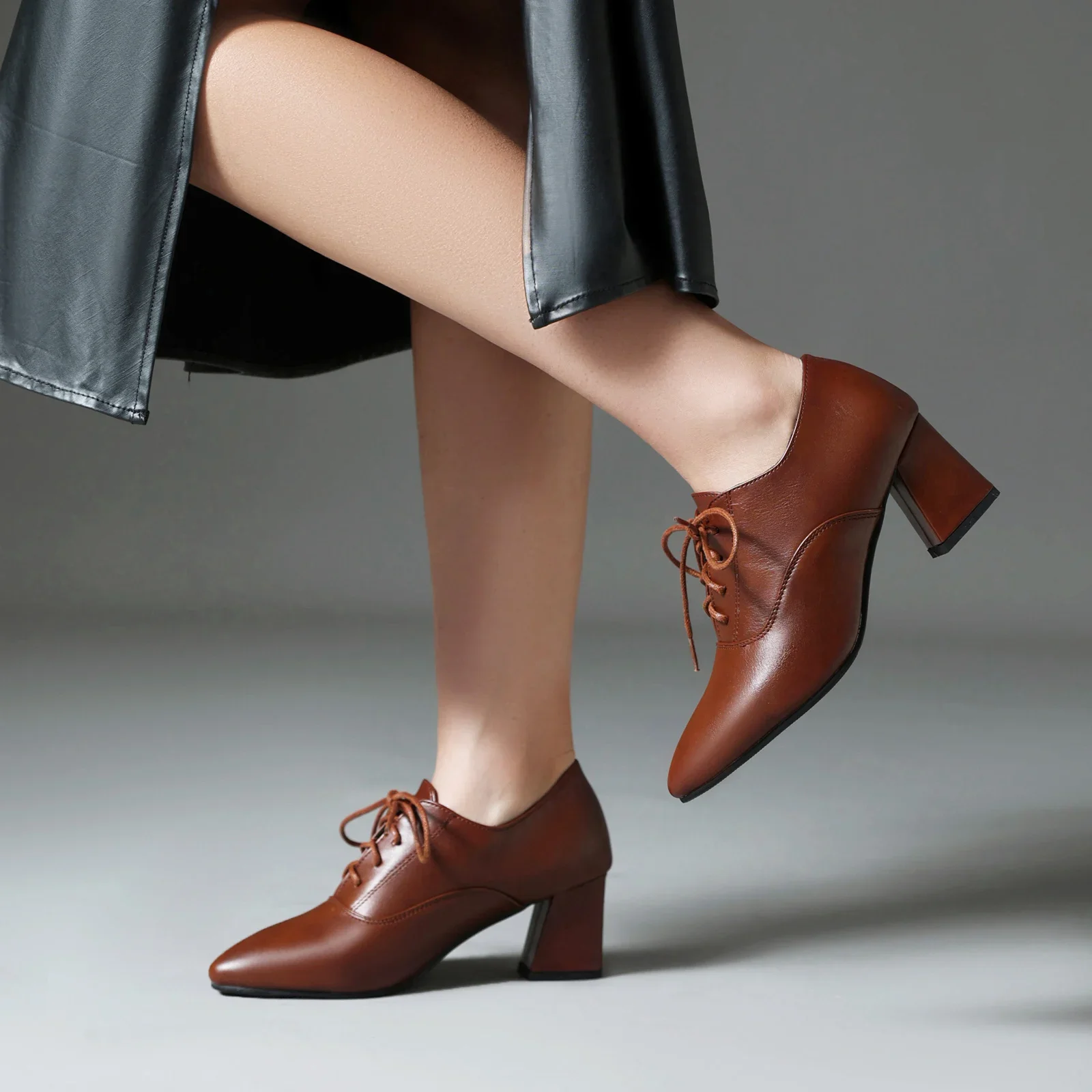 Sepatu Oxford Wanita Inggris M - Oxford Lace Up Women ulasan dan harga