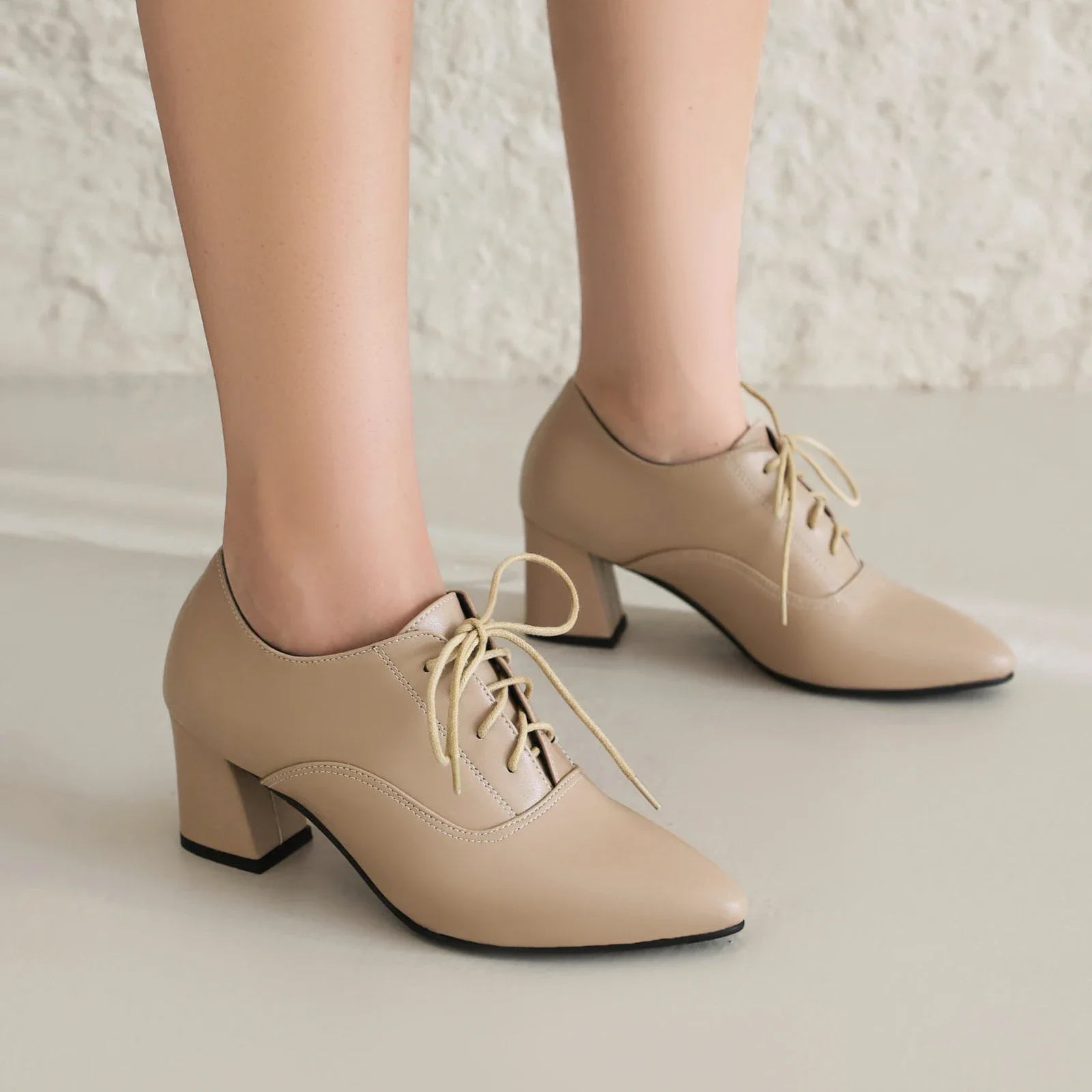 Sepatu Oxford Wanita Inggris M - Oxford Lace Up Women ulasan dan harga