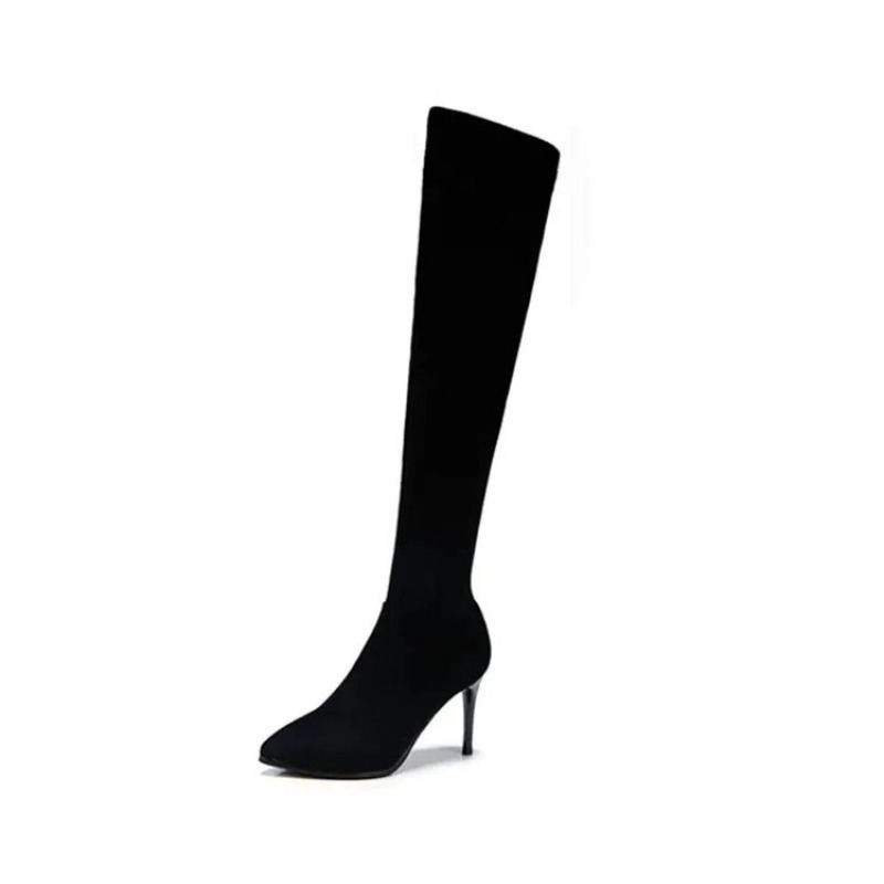 Sepatu bot setinggi paha yang  - Sock Boot Women ulasan dan harga