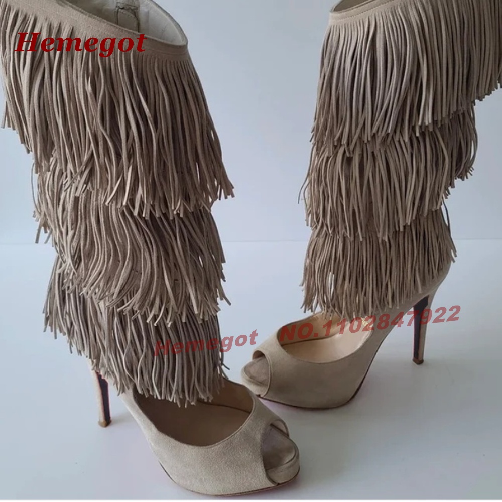 Sandal Boots Hak Tinggi Model  - Knee High Boots Women ulasan dan harga