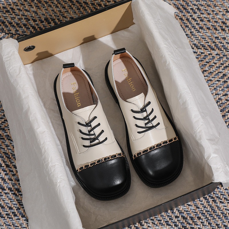 Sepatu Wanita Retro Baru Sepat - Oxford Lace Up Women ulasan dan harga