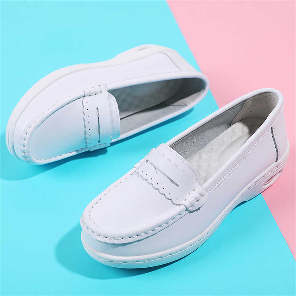 Sepatu Hak Sol Putih Chunky Se - Oxford Lace Up Women ulasan dan harga