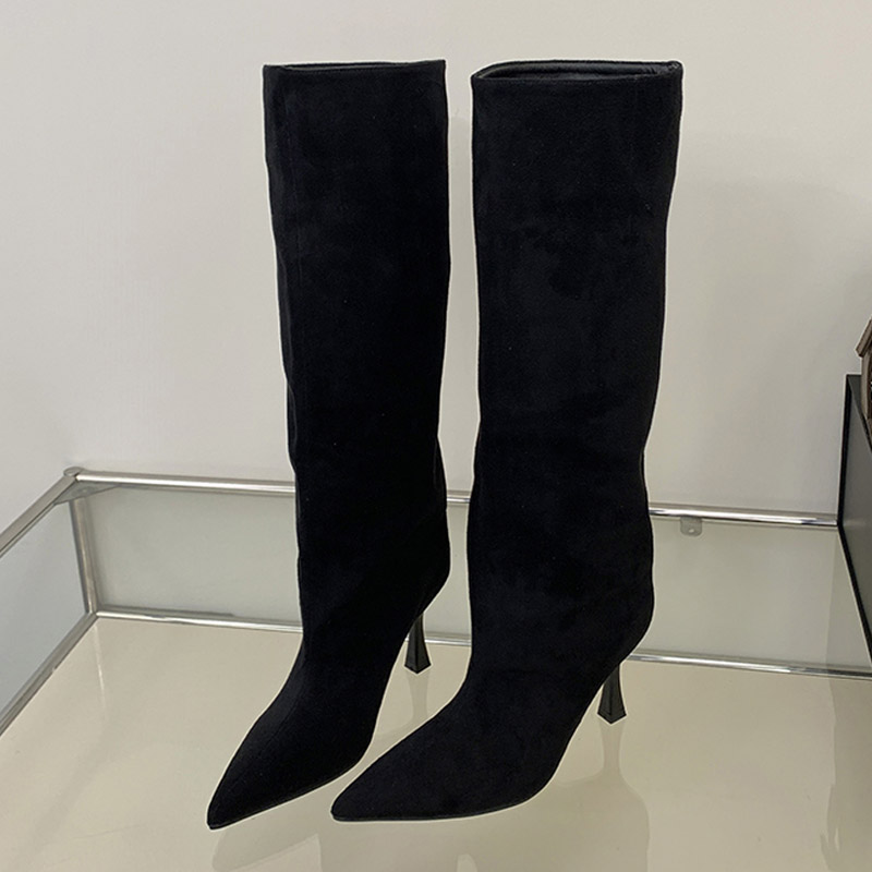 Sepatu Bot Setinggi Lutut deng - Knee High Boots Women ulasan dan harga