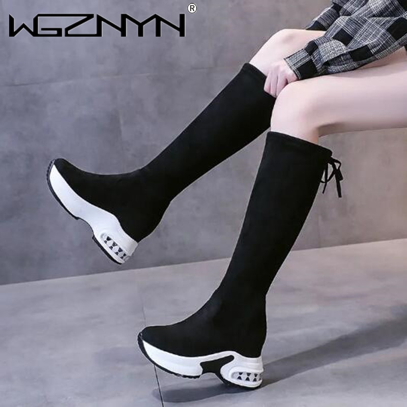 Sepatu bot panjang Platform Ch - Knee High Boots Women ulasan dan harga